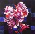 Hanami # 123 - 2012 - Acrylique sur toile - 80 X 80 cm